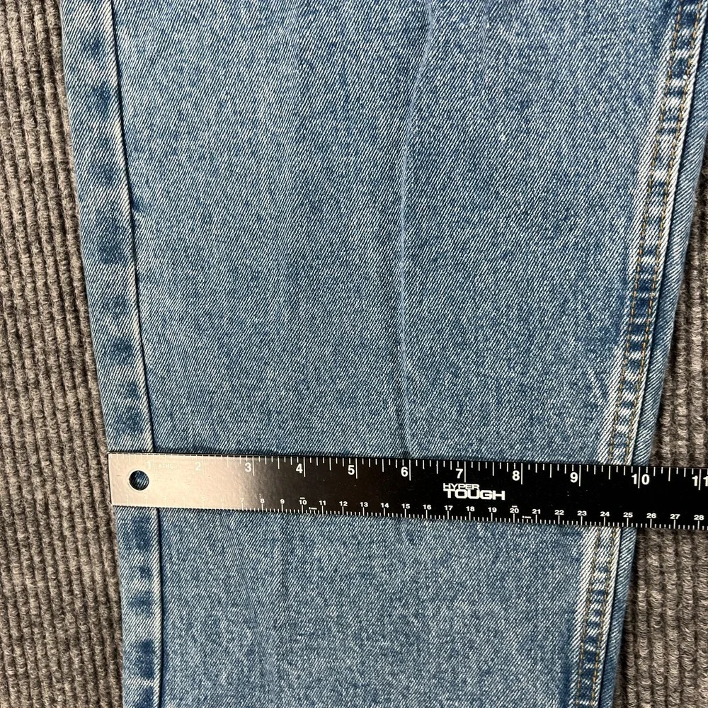 Vintage Polo‎ Ralph Lauren Jeans Mens 38x30 Blue Denim Baggy Wide Leg Loose Fit